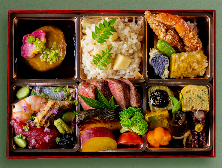 会席弁当(美くに弁当)